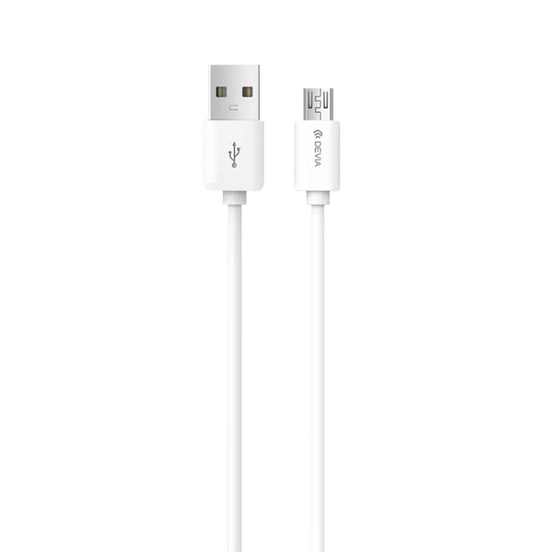 Devia - 2m (2.1A) USB to MicroUSB Cable