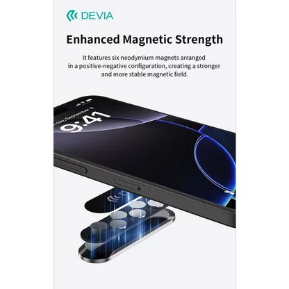 Devia - Lite 1 Magnetic Phone Stand - Black