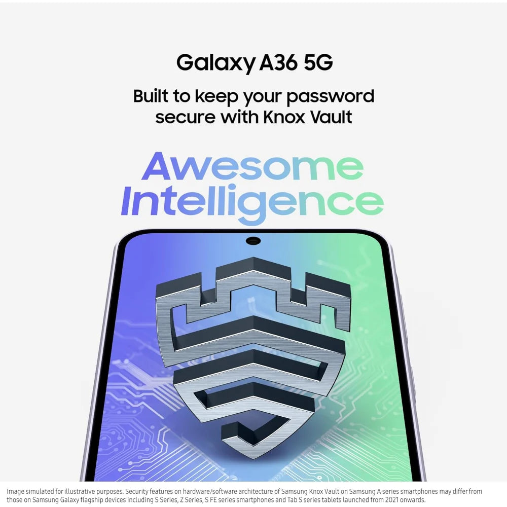 Samsung Galaxy A36 5G – 128GB – Awesome Lavender